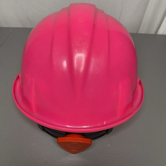 PYRAMEX Safety Products Hard Hat Adjustable Type I Class E & G Hot Pink - Picture 3 of 10